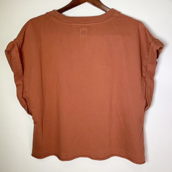 Calla Oversized Cotton Top Women’s XL Brown Tank Tunic Style Minimal - Picture 10 of 16